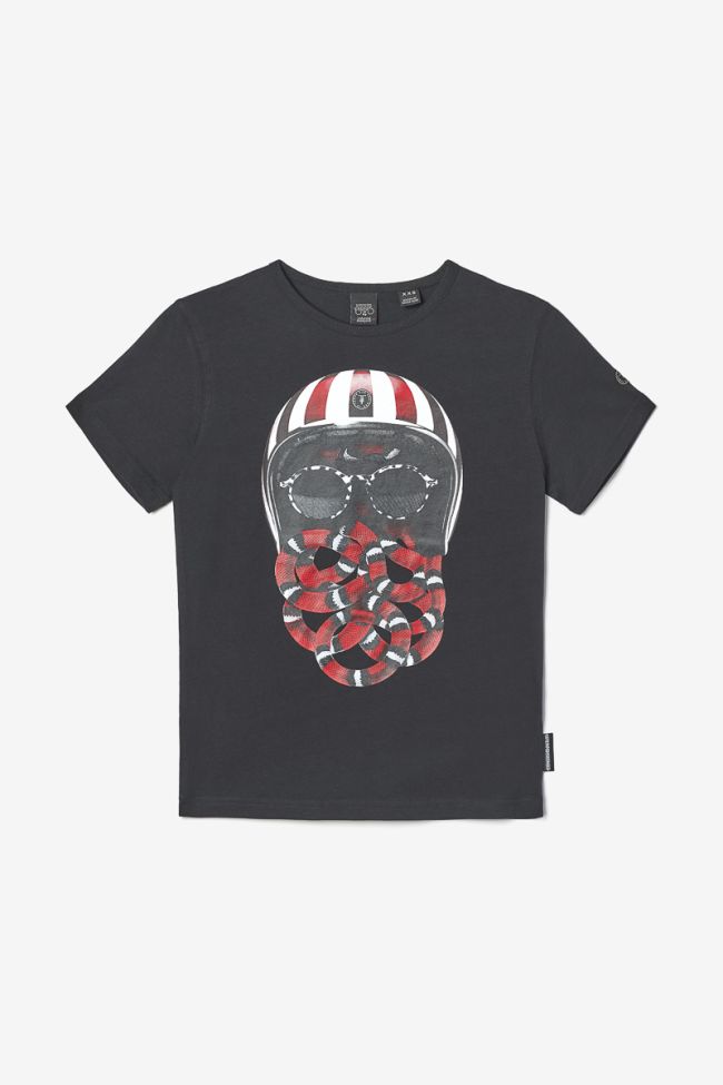 T-shirt Velkbo in schwarz