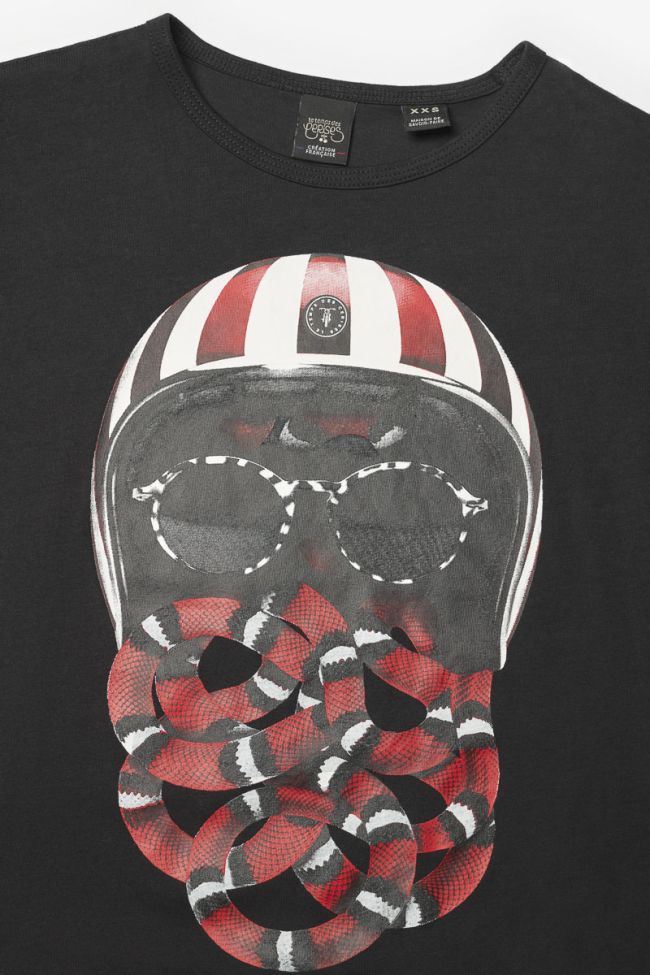 T-shirt Velkbo in schwarz