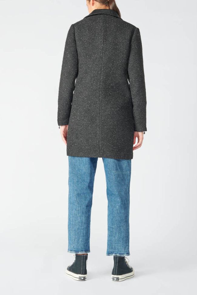 Mantel Aitana in schwarz