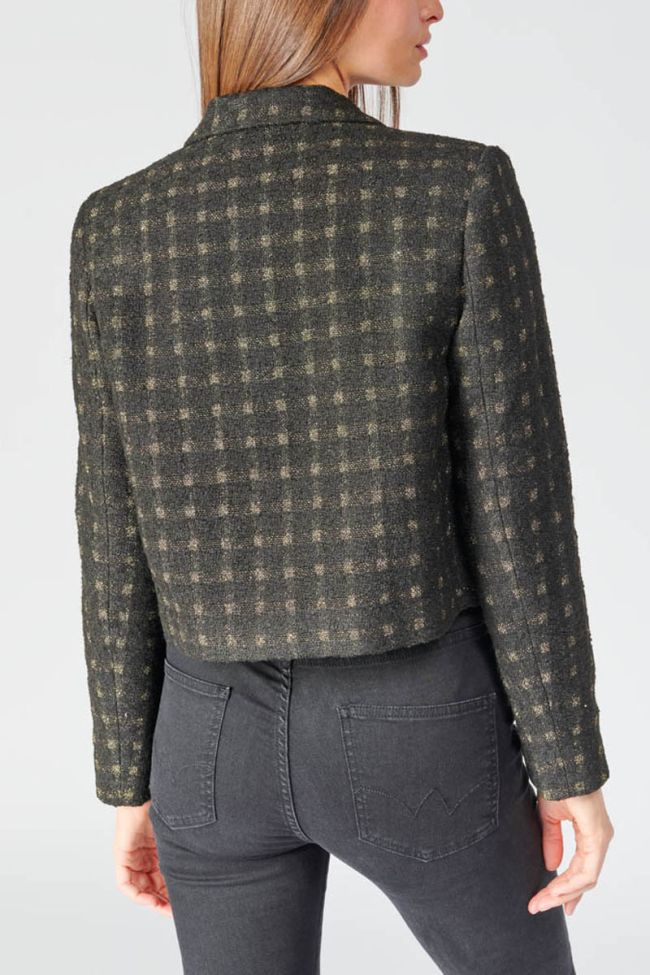 Jacke Cat in schwarz