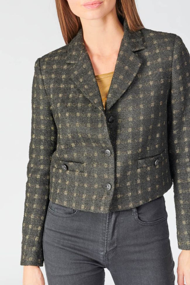 Jacke Cat in schwarz