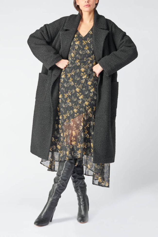 Langes kleid Chic in schwarz