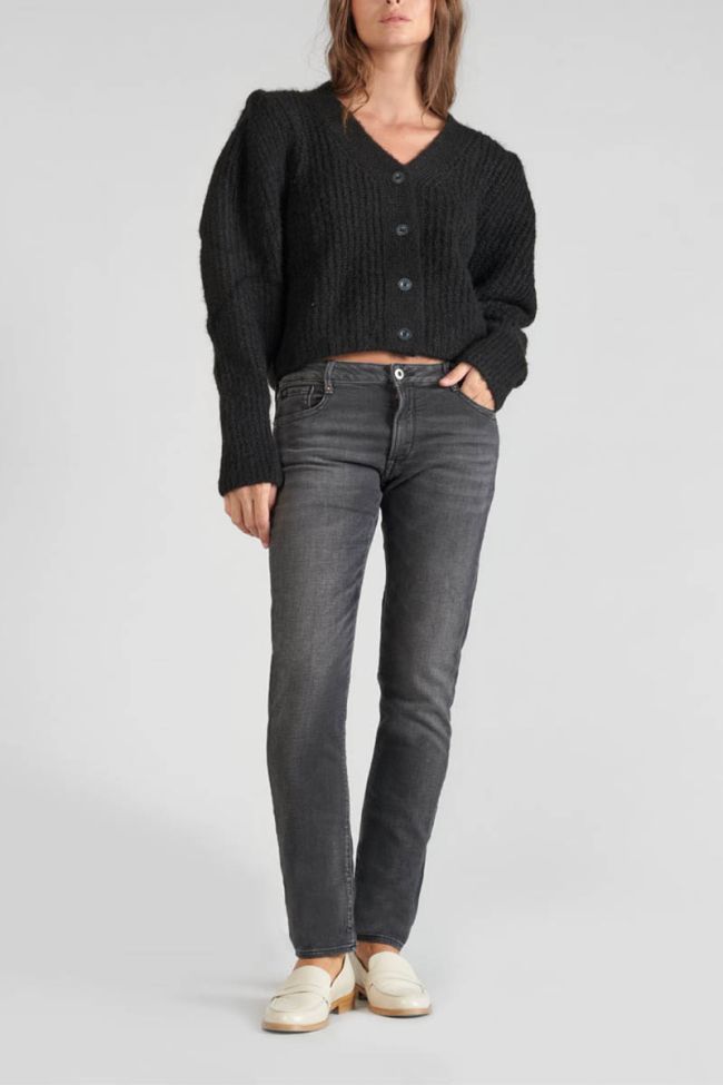 Cardigan Daaren in schwarz