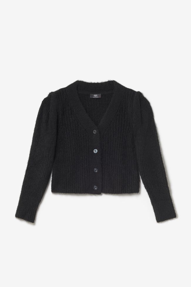 Cardigan Daaren in schwarz