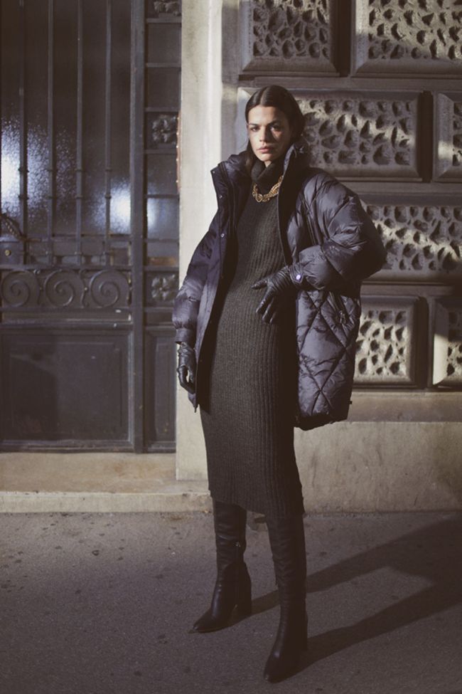 Daunenjacke Dotti in schwarz