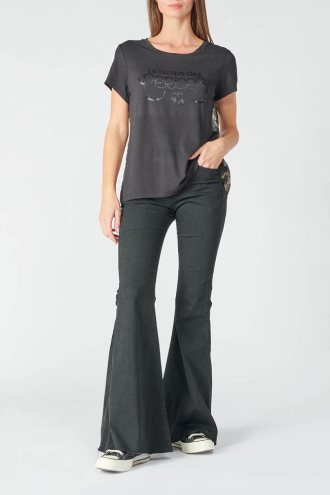 T-shirt Gill in schwarz