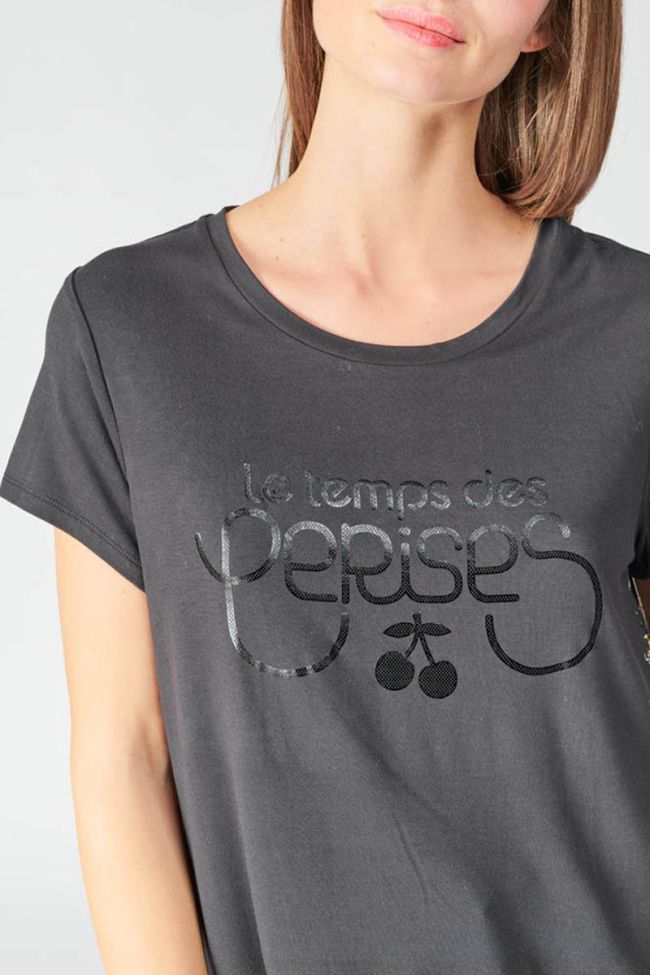 T-shirt Gill in schwarz