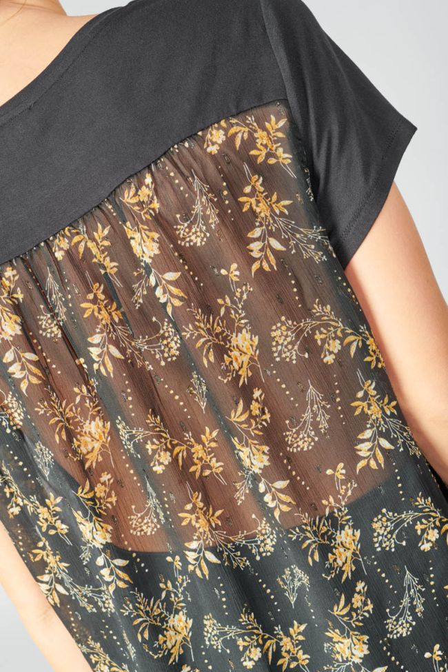 T-shirt Gill in schwarz