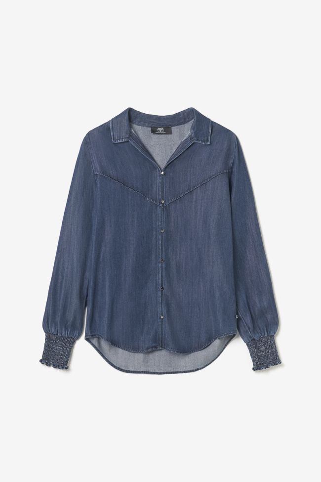 Hemd Heather in blau