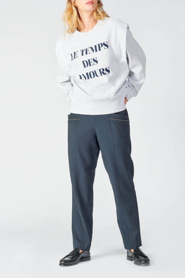 Sweatshirt Kilima in grau