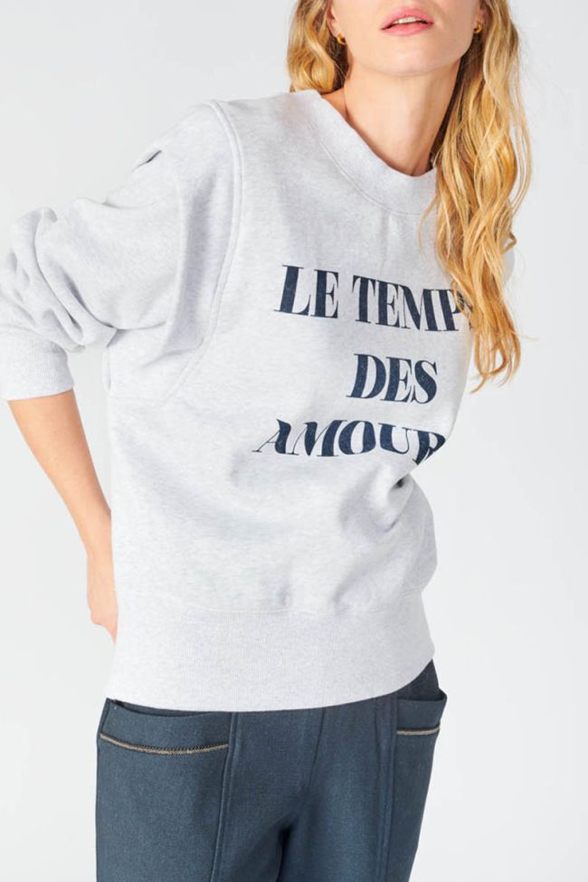 Sweatshirt Kilima in grau