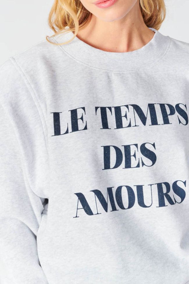 Sweatshirt Kilima in grau