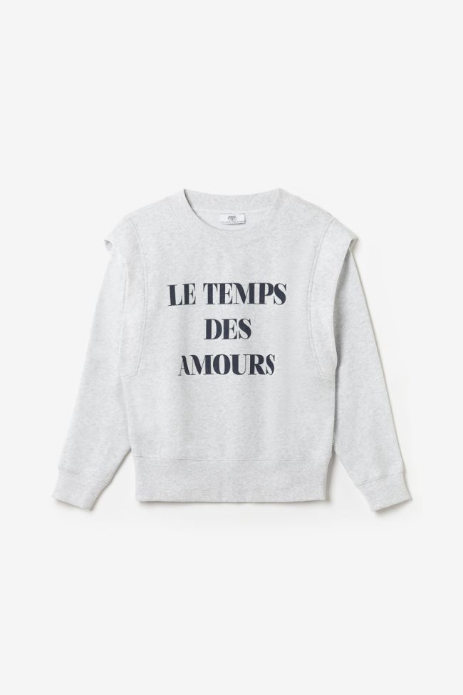 Sweatshirt Kilima in grau