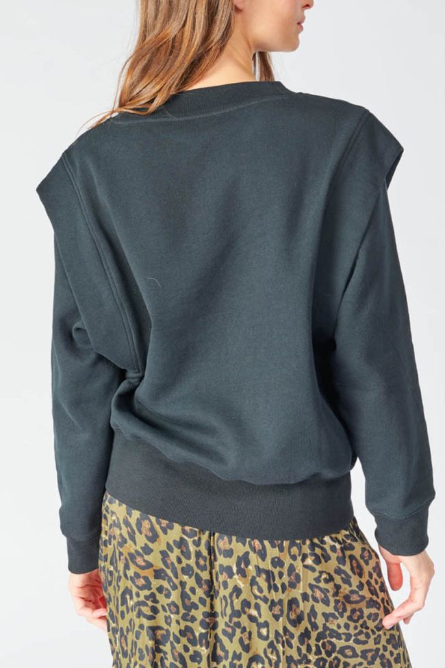 Sweatshirt Kilima in schwarz