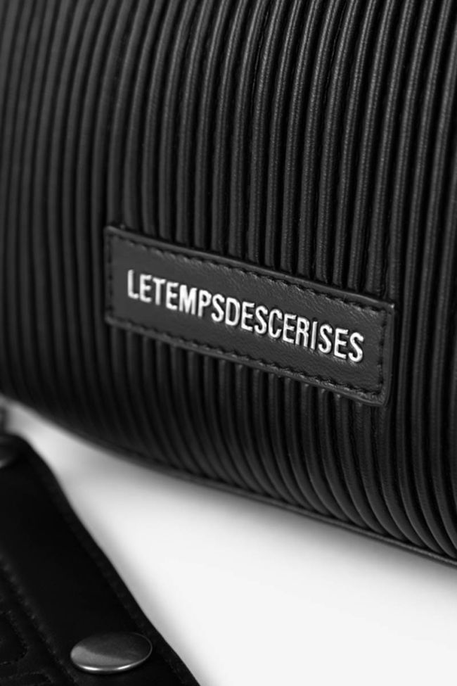 Tasche Lana mit Plissee-Effekt in schwarz