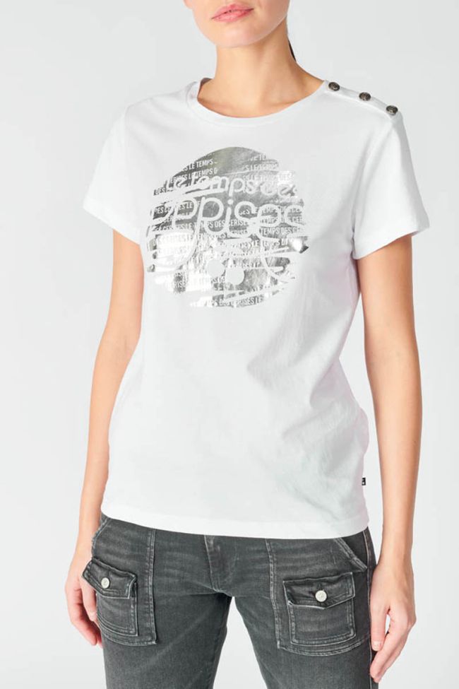 T-shirt Misty in weiß