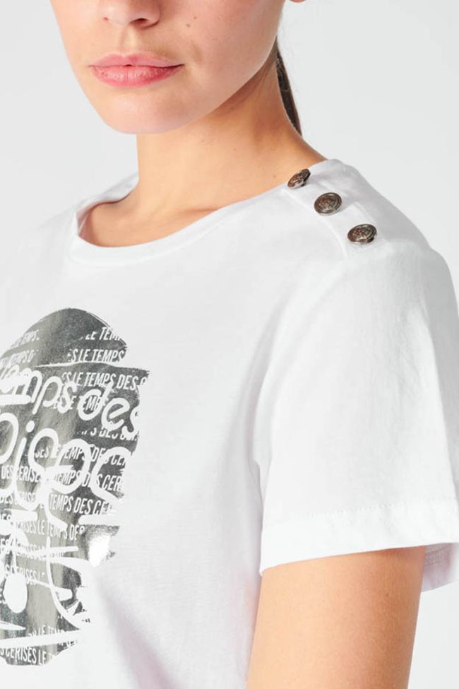 T-shirt Misty in weiß