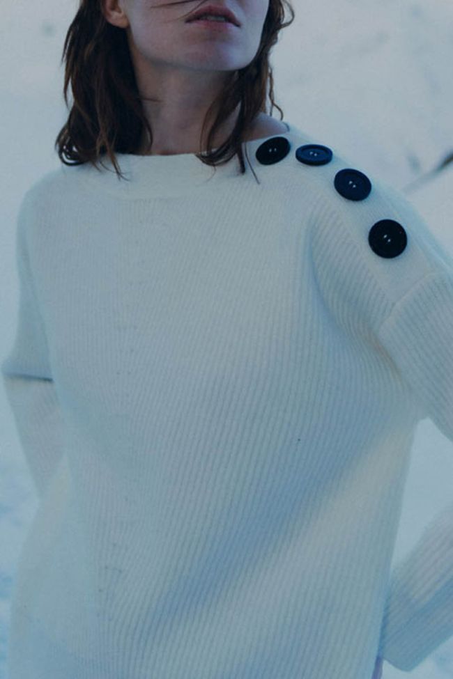 Pullover Moony in weiß