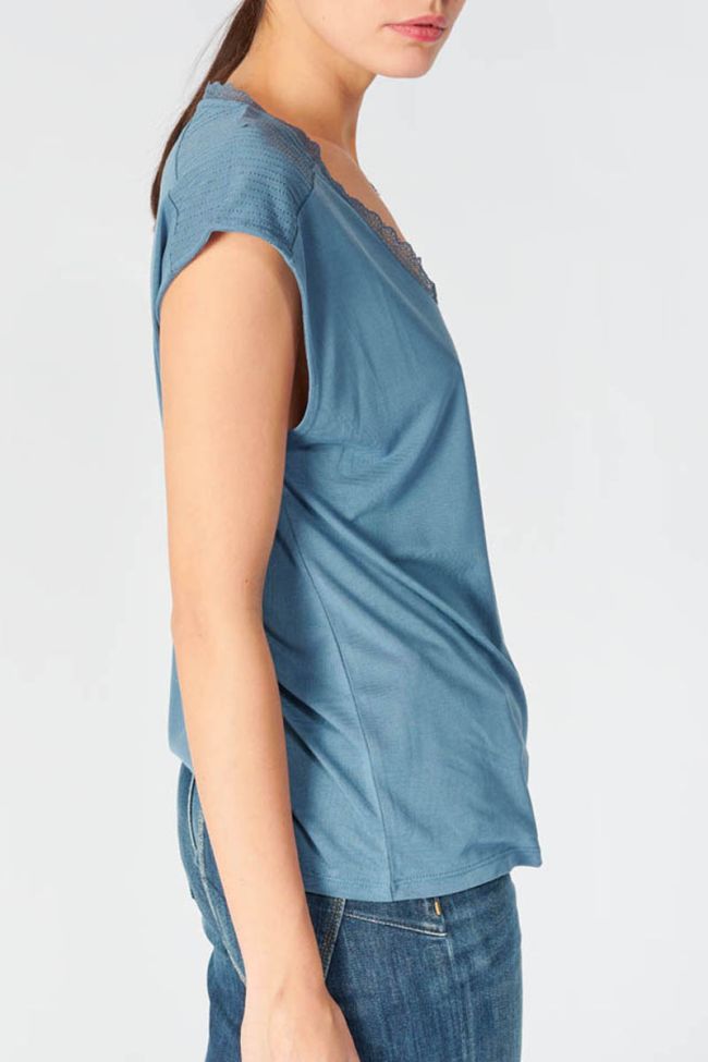 T-shirt Nate in blau