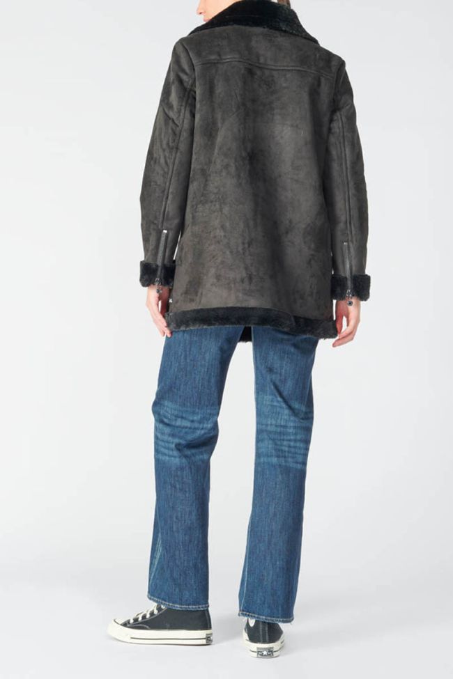 Mantel Orcha in schwarz