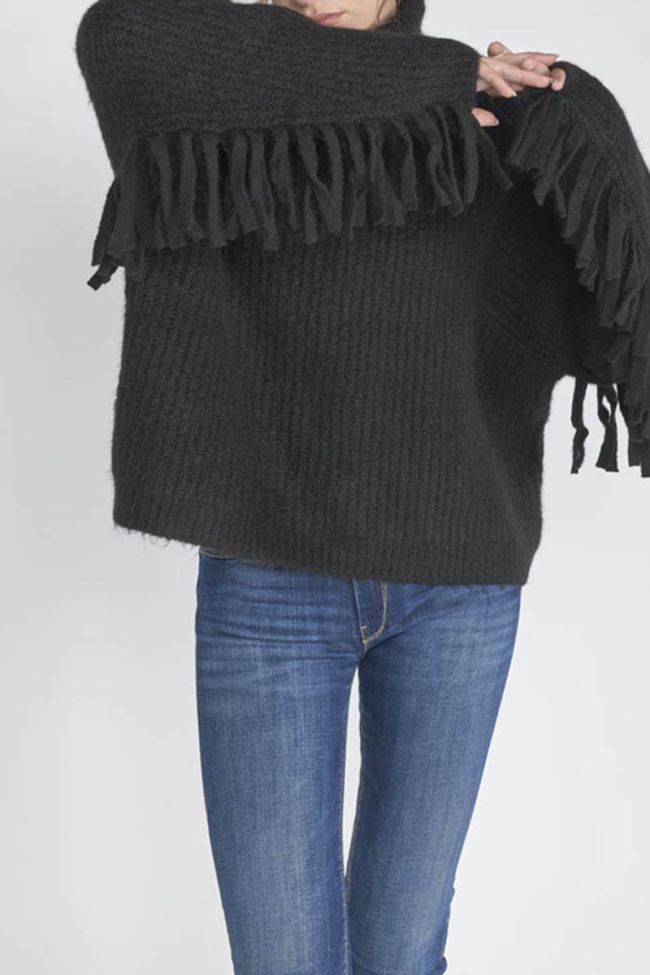 Pullover Street in schwarz