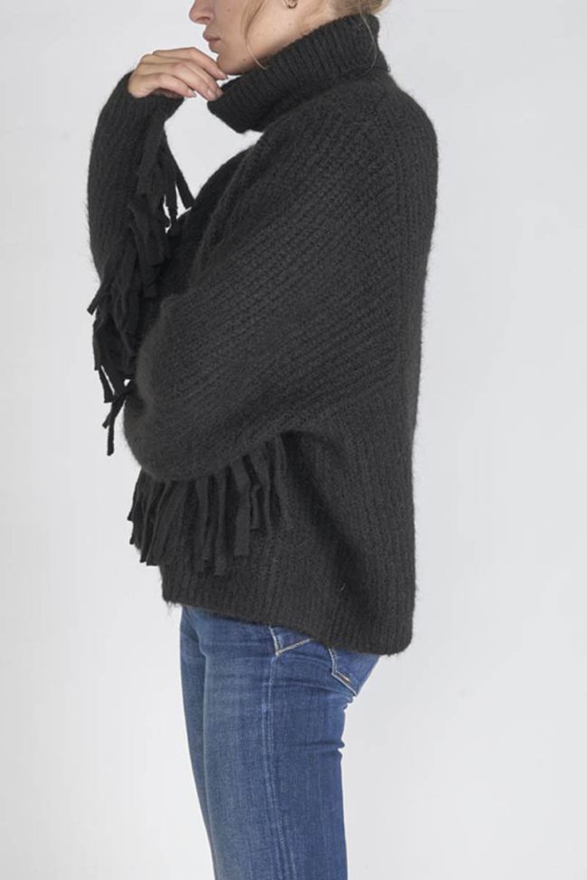 Pullover Street in schwarz