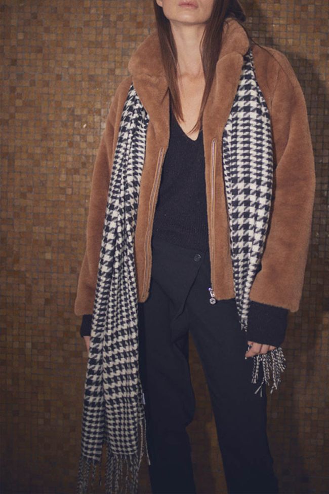 Schal Thur in schwarz