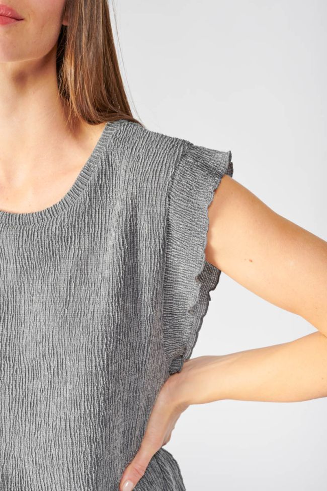 T-shirt Tyka in grau