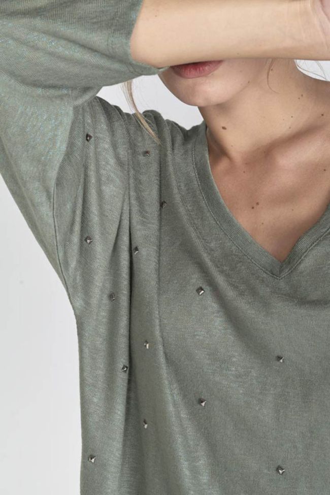 T-shirt Villa in grün