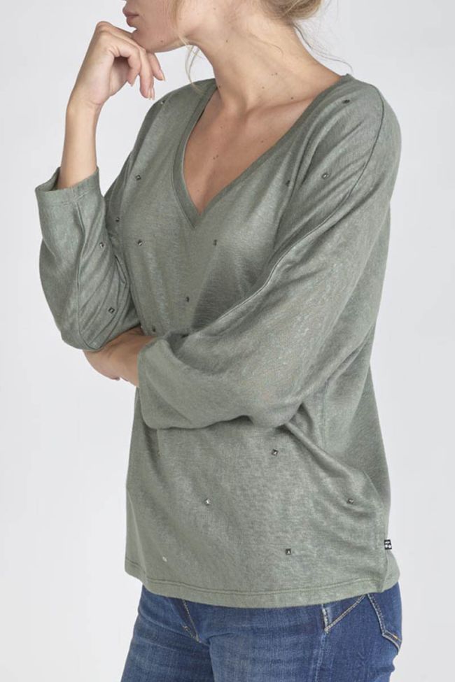 T-shirt Villa in grün