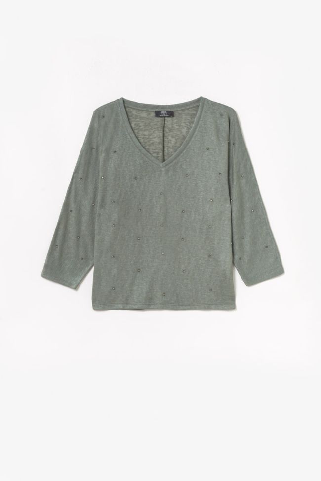 T-shirt Villa in grün