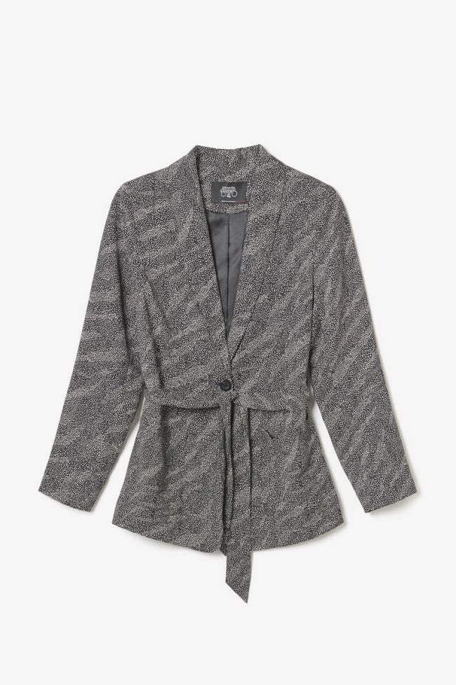 Jacke Zebre in schwarz