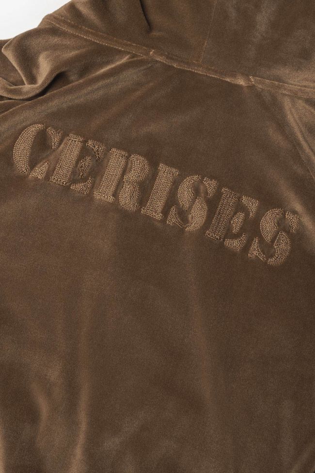 Kapuzen-sweatshirt Cinogi in braun