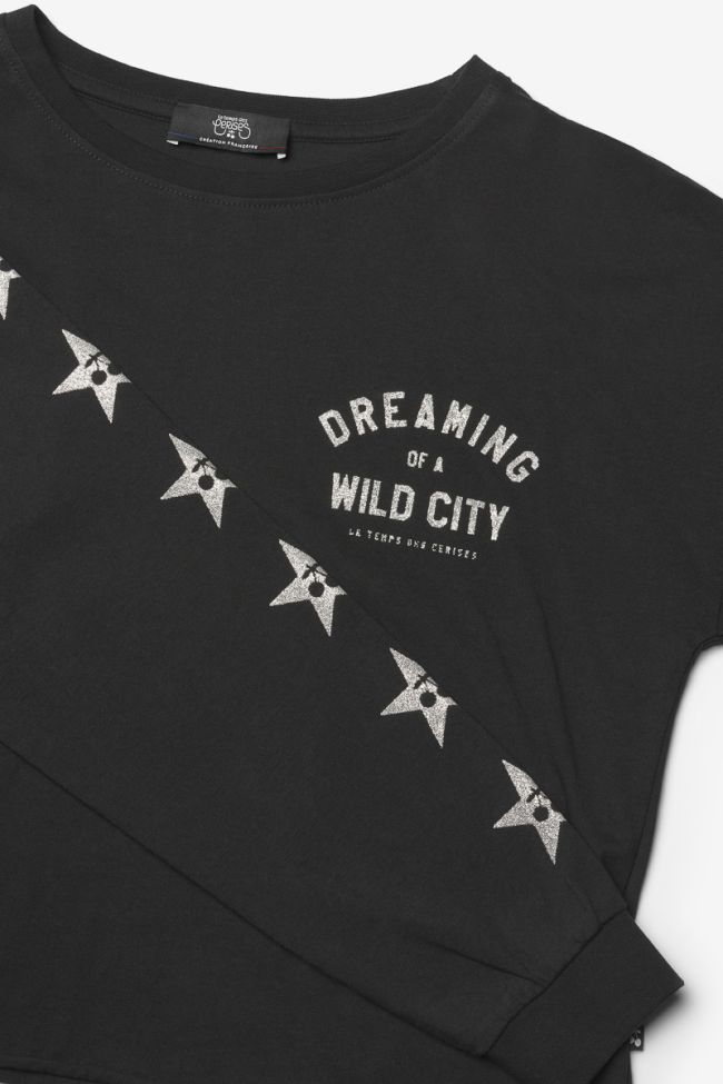 T-shirt Kaliegi in schwarz