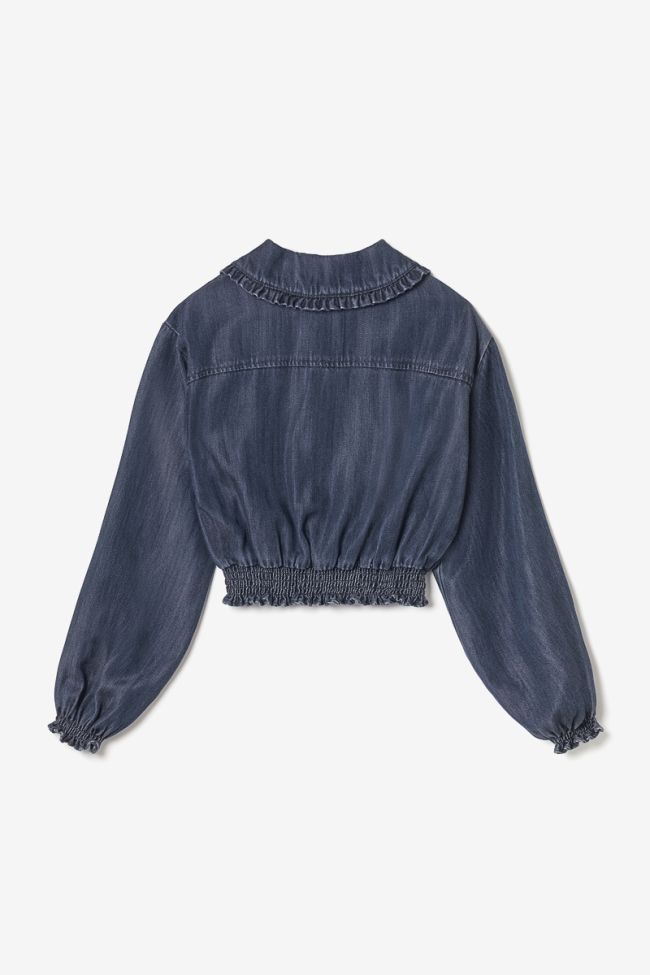 Hemd Macchigi in blau