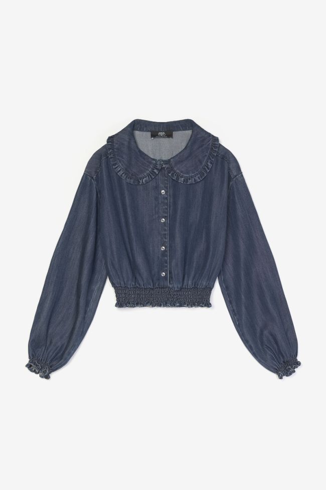 Hemd Macchigi in blau