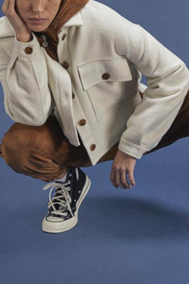 Jacke Marandag in weiß