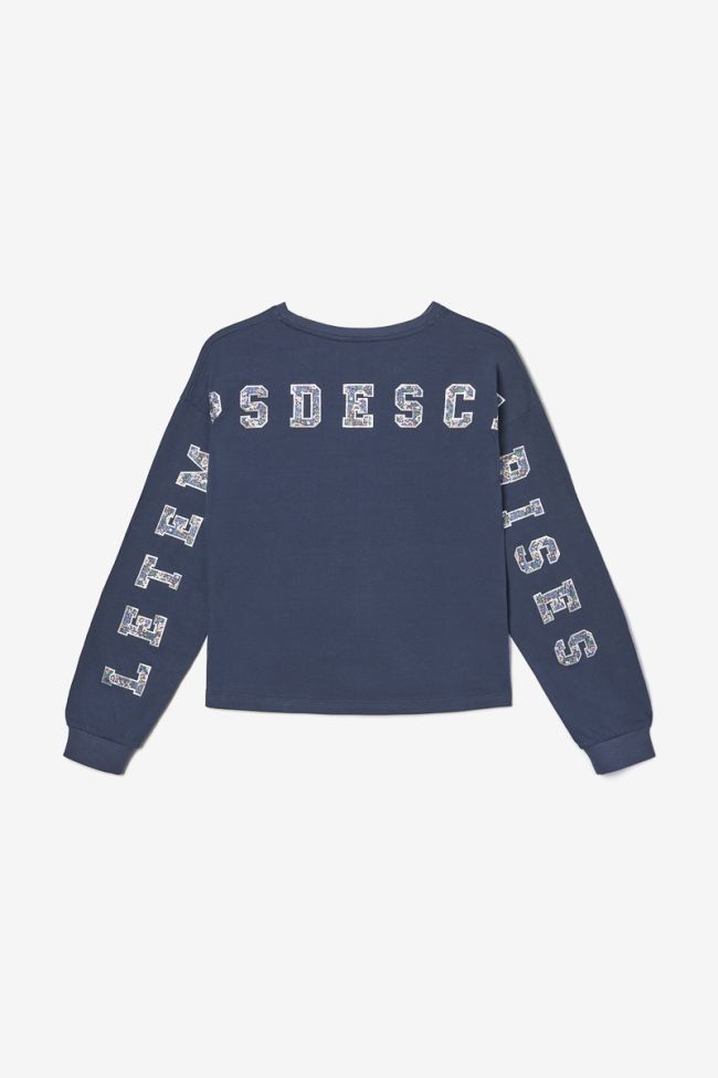 T-shirt Ponogi in blau