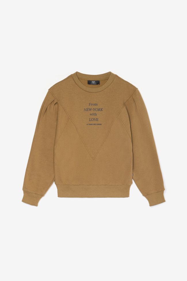 Sweatshirt Teavagi in braun