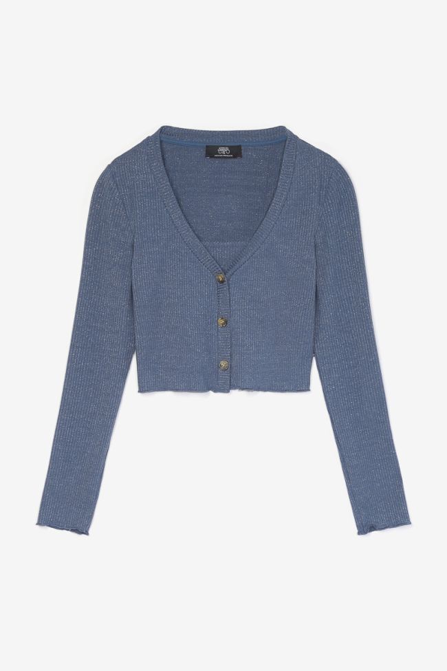 T-shirt Zebrogi in blau