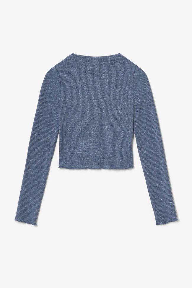 T-shirt Zebrogi in blau