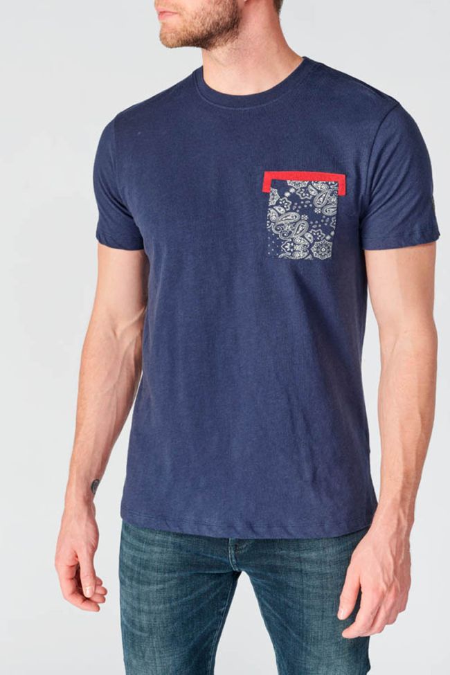 T-shirt Baxter in blau