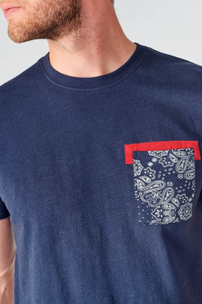 T-shirt Baxter in blau