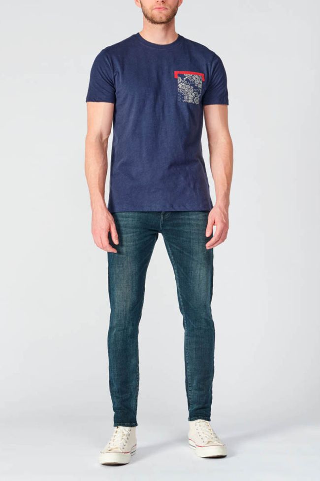 T-shirt Baxter in blau