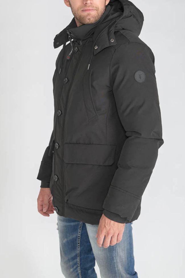Parka Dozal in schwarz