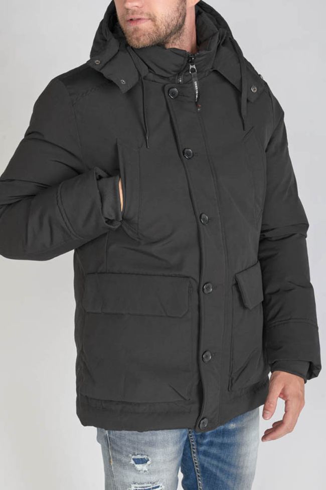 Parka Dozal in schwarz