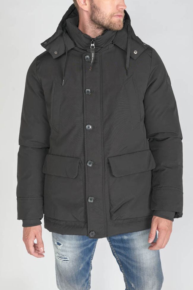 Parka Dozal in schwarz