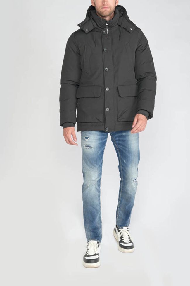 Parka Dozal in schwarz