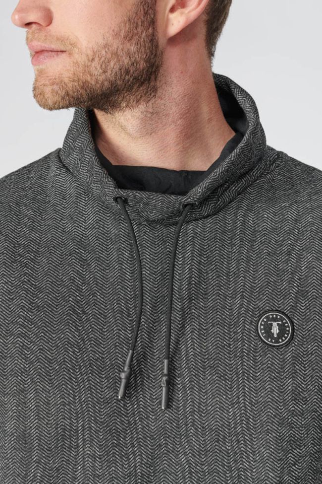 Sweatshirt Galice in schwarz