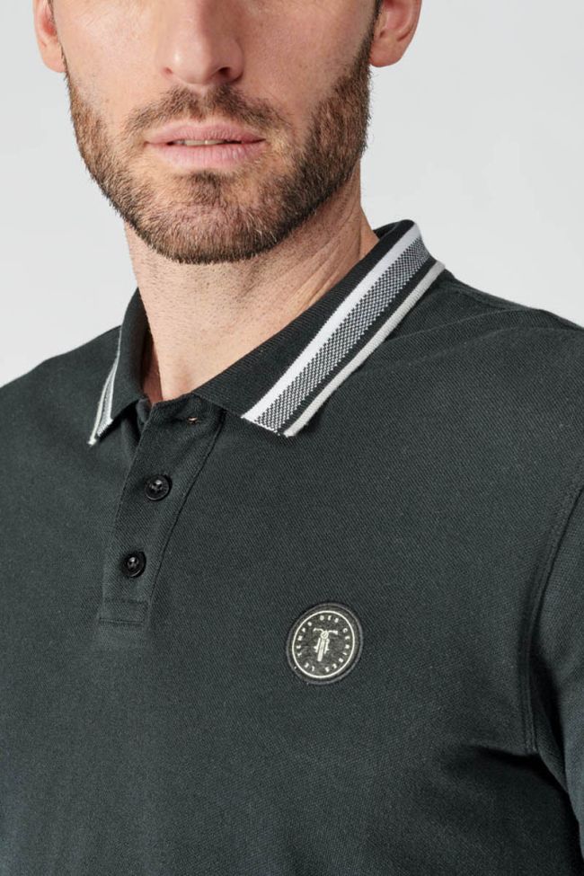 Poloshirt Gilor in schwarz